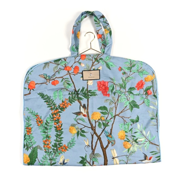 GUCCI Canvas Equestrian Print Garment Weekend Travel Bag NWT - Picture 3 of 7